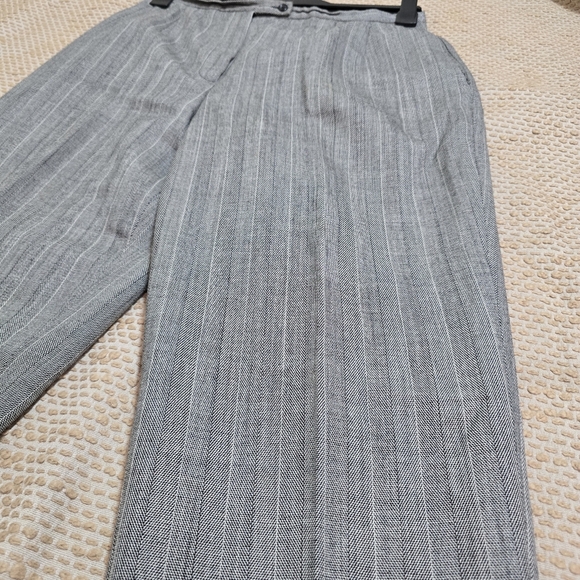 Vintage Harve Benard 100% Wool Pants Size 12 Gray - Picture 7 of 14